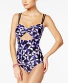 Kate Spade New York Geo-print Cutout One-piece Swimsuit Women's Swimsuit