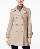 Anne Klein Double-breasted Coat, Only At Macy's