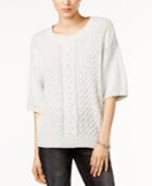 Tommy Hilfiger Simone Slouchy Cable-knit Sweater, Only At Macy's