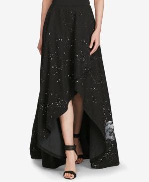 Polo Ralph Lauren Denim High-low Cotton Skirt
