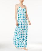 Armani Exchange Printed Sleeveless Maxi Dress