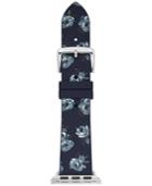 Kate Spade New York Blue Floral Silicone Apple Watch Strap