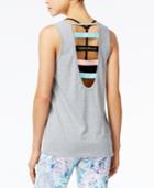 Jessica Simpson The Warm Up Juniors' Strappy-back Tank Top, Only At Macy's