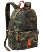 Polo Ralph Lauren Men's Camouflage Canvas Backpack