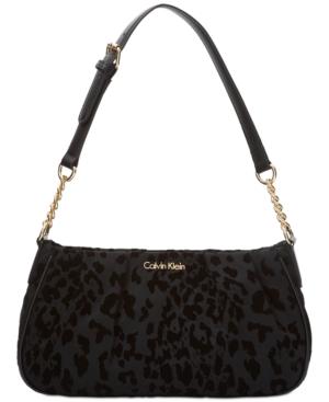 Calvin Klein Nylon Demi Medium Satchel
