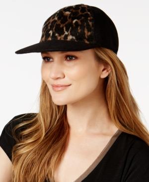 Inc International Concepts Leopard-print Baseball Cap, Created For Macy's