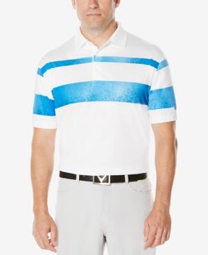 Callaway Men's Marbled Striped Polo