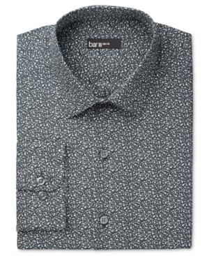 Bar Iii Men's Slim-fit Night Sky Floral Dress Shirt, Only At Macy's