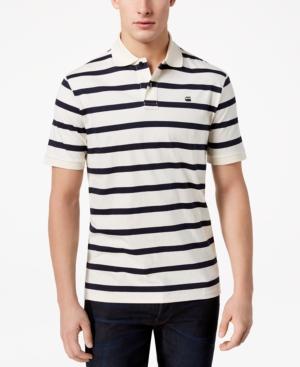 G-star X Macy's Men's Swando Stripe Polo, Created For Macy's