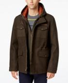 Tommy Hilfiger Men's Military Hoodie Coat
