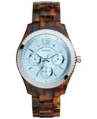 Fossil Women's Stella Tort Acetate Bracelet Watch 40mm Es4016