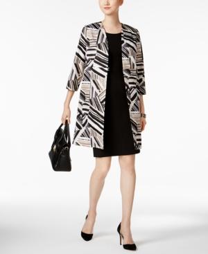 Kasper Abstract-print Ottoman Jacket