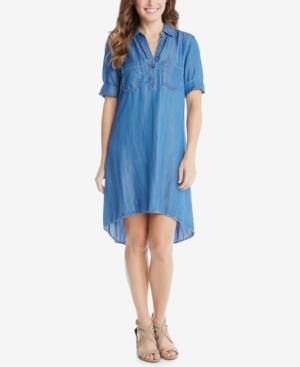 Karen Kane Denim High-low Shirtdress
