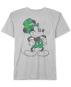 Jem Men's Mickey Mouse Shamrock St. Patty's Day T-shirt