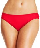 Tommy Hilfiger Classic Solid Bikini Bottom Women's Swimsuit