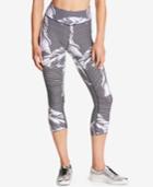 Dkny Sonic-print Cropped Leggings