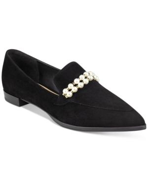 Marc Fisher Kneel Pearl-embellished Dress Flats Women's Shoes