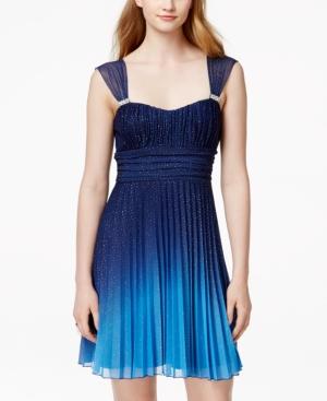 Speechless Juniors' Glittered Ombre Dress, A Macy's Exclusive