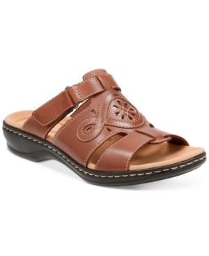 Clarks Collection Women's Leisa Higley Flat Sandals Women's Shoes