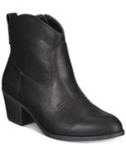 Style & Co Mandyy Western Booties, Created For Macy's Women's Shoes