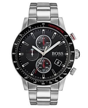Boss Hugo Boss Men's Chronograph Rafale Stainless Steel Bracelet Watch 44mm
