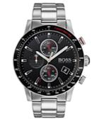 Boss Hugo Boss Men's Chronograph Rafale Stainless Steel Bracelet Watch 44mm