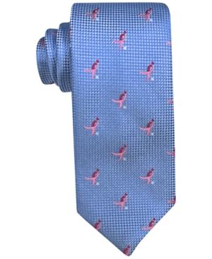 Susan G Kommen Men's Natte Logo Repeat Striped Tie