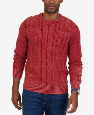 Nautica Men's Cable Knit Sweater