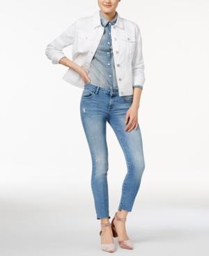 Dl 1961 Margaux Instasculpt Released Step-hem Jeans