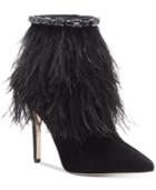 Jessica Simpson Piume Feather Booties Women's Shoes