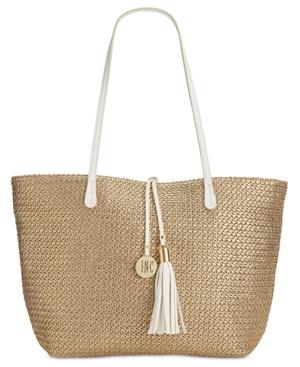 Inc International Concepts La Izla Straw Tote, Only At Macy's