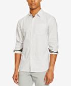 Kenneth Cole Reaction Men's Slim-fit Diamond-print Shirt
