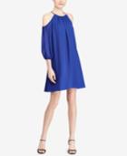 American Living Cold-shoulder Dress