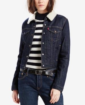 Levi's Cropped Thermolite Denim Jacket