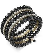 Inc International Concepts Coil Wrap Beaded Bracelet, Only At Macy's