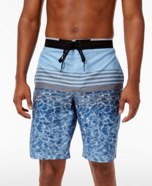 Calvin Klein Men's Pattern-blocked E-board Shorts 9