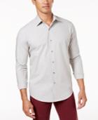 Tasso Elba Men's Supima Check Shirt, Created For Macy's