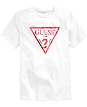Guess Men's Basic Foil Logo T-shirt