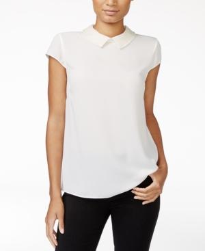 Maison Jules Embellished Collar Top, Only At Macy's