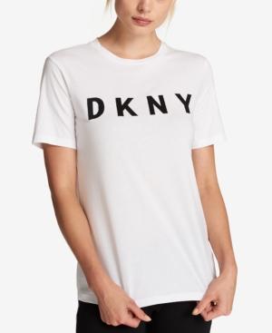 Dkny Cotton Logo-print T-shirt