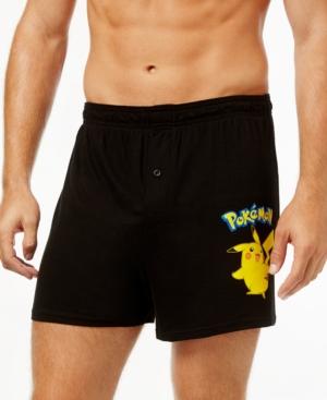 Bioworld Men's Pokemon Pikachu Shorts