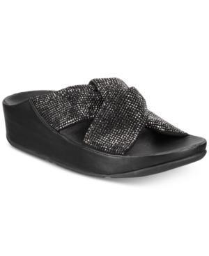 Fitflop Twiss Crystal Slide Sandals Women's Shoes