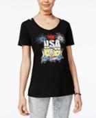 Despicable Me Juniors' Minions Usa Graphic T-shirt By Hybrid