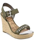 G By Guess Women's Elliot Platform Wedge Sandals Women's Shoes