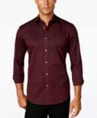 Alfani Men's Gingham Long-sleeve Shirt, Only At Macy's