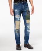 Guess Men's Slim Tapered Fit Stretch Ripped Jeans