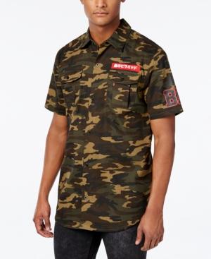 Black Pyramid Men's Graphic-print Short-sleeve Shirt