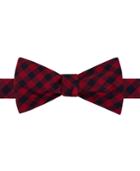 Tommy Hilfiger Men's Micro Buffalo To-tie Bow Tie