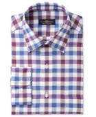 Club Room Men's Oxford Bold Gingham Dress Shirt, Only At Macy's