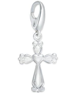 Giani Bernini Cross Charm In Sterling Silver